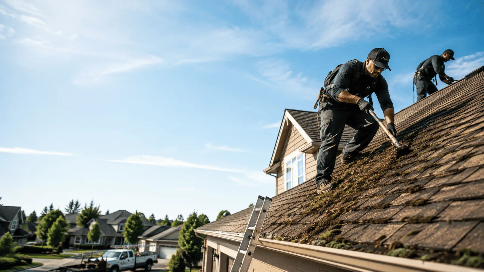 Roof Moss Removal in Skippers, VA near me
